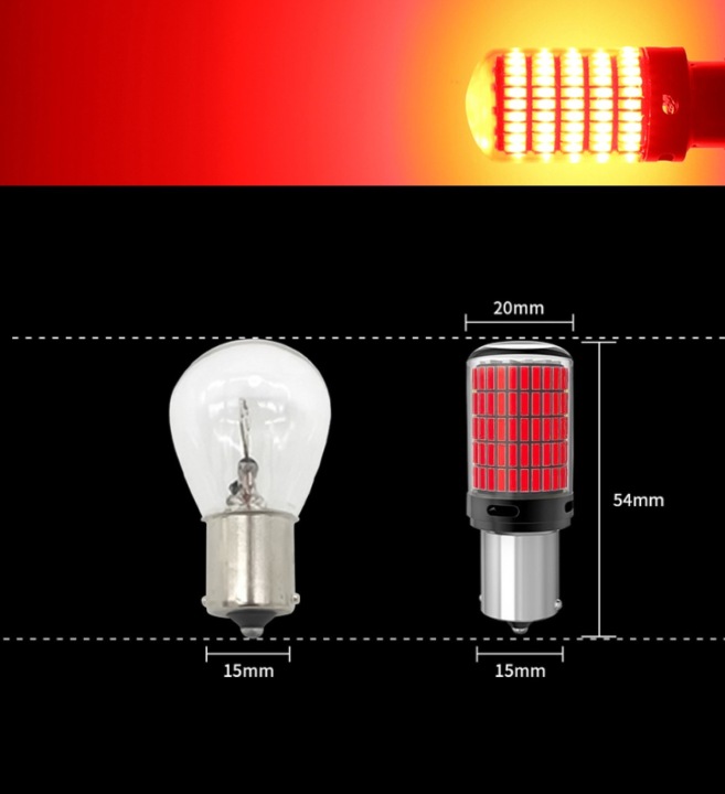 ZAROWKI-LED-P21W-BA15S-1156-CANBUS-CZERWONE-BARDZO-MOCNE-2500LM-150SMD-Rodzaj-LED.jpg